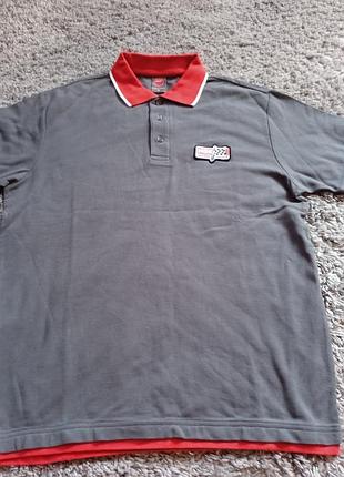 Футболка чоловіча поло ngk motor sport розмір м прекрасна якість сток нова, довжина 71см, пог 54см, поб 48см, плечі 46см, плече 15см, рукав 21см