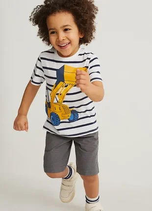 Комплект футболки з принтом технікі c&a