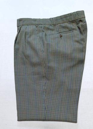 Алія 90 см штани в міленькі квадратики trevira  55% polyester 45% new wool