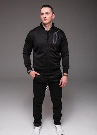 Батальный спортивный костюм мужской штаны кофта