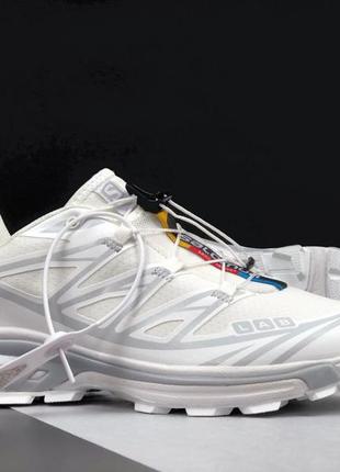Кроссовки мужские salomon s-lab белые6 фото