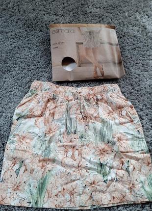Нові жіночі спідниці льон&бавовна esmara німеччина розмір 38