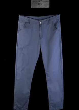 Лёгкие штаны джинсового кроя fashion classic jeans collection р.38 180-96а ±30у€в