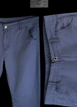 Лёгкие штаны джинсового кроя fashion classic jeans collection р.38 180-96а ±30у€в