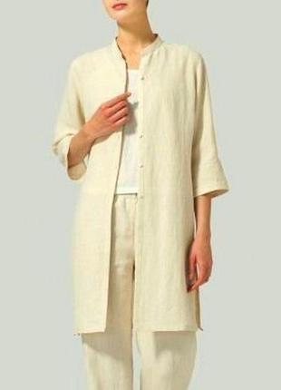 ❤ шикарний 100% льон жакет піджак кардиган блейзер