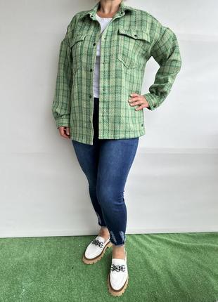 Твидовая рубашка