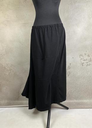 Peter o. mahler y2k street wear крутая юбка готека длинная черная юбка женская
