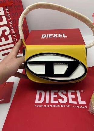Сумка в стиле diesel, дизель, натуральная кожа.