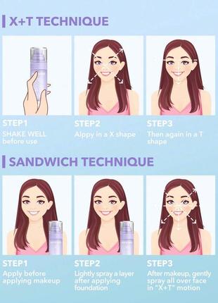 Фиксирующий матирующий спрей lock'd in sheglam