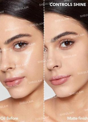 Фиксирующий матирующий спрей lock'd in sheglam