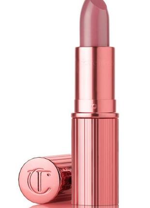 Помада для губ charlotte tilbury k.i.s.s.i.n.g satin shine lipstick, оттенок icon baby оригинал2 фото