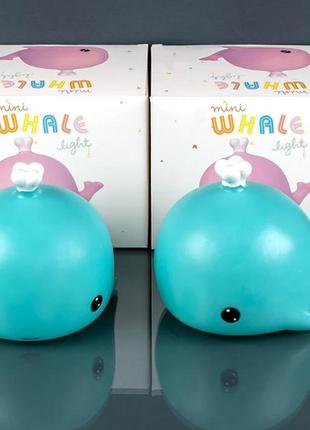 Детский ночник кит aurora