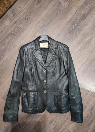 Піджак шкіряний