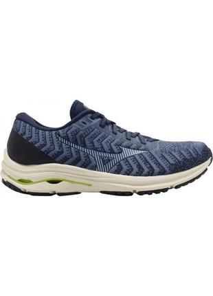 Кроссовки mizuno wave rider 24 waveknit размер 39 eu/ 6 uk/ стелька 25 см.