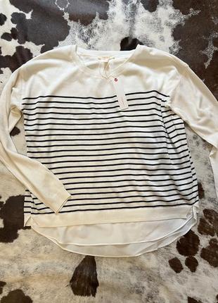 Кофта esprit полоска l /40