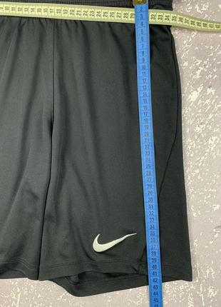 Nike psg чорні чоловічі спортивні футбольні шорти6 фото