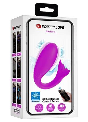 Вібратор для двох pretty love - jayleen mobile app long-distance control  bunny