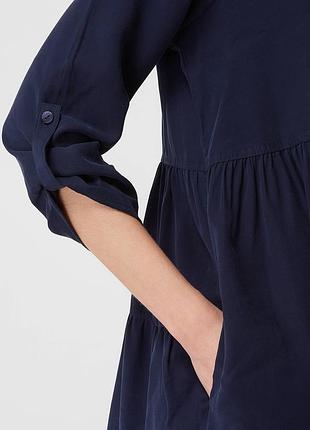 Ярусное платье оверсайз. свободное платье рубашка3 фото