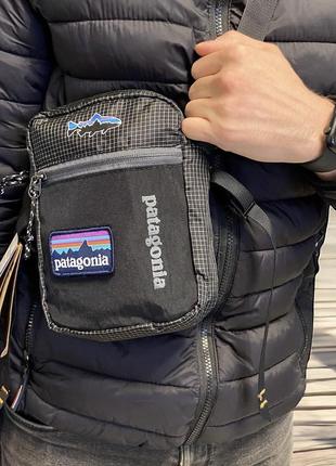 Patagonia сумка через плечо мужская, подростковая барсетка месенджер