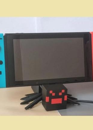 Minecraft spider - підставка для дисплея та ігор nintendo switch