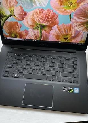 Металевий samsung 15.6 4k ips сенсорний 16/256 gb i7 950 m4 фото