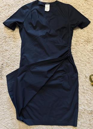 Платье котон maxmara weekend оригинал бренд платье классика футляр миди размер s,м
