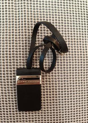Кожаный брелок gianni chiarini