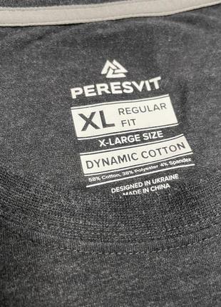 Футболка peresvit серая спортивная спортивная тренировочная функциональная6 фото