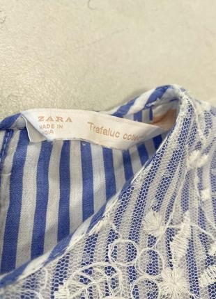 Блуза сорочка zara xs 4
