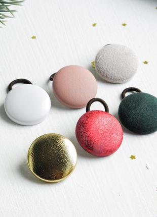 Резинки - пуговицы ручной работы