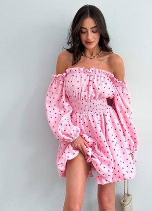 Нежное платье