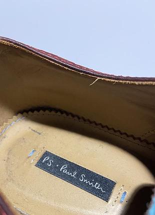 Чоловічі туфлі-броги paul smith brogues 7