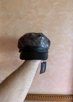 Шапка берет кепка в стиле burberry