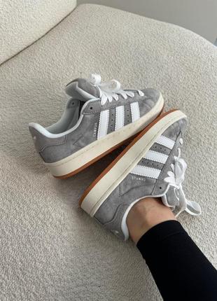 Кроссовки adidas campus 00s grey/white