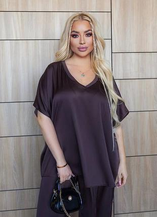 Стильный костюм для прогулки в стиле оверсайз❤️🌹