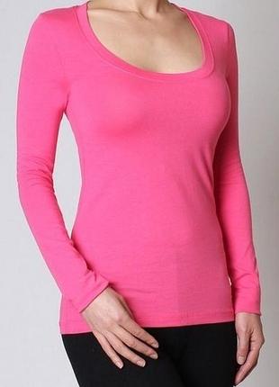 Футболка з довгим рукавом великого розміру котон — фінальне розпродажу.