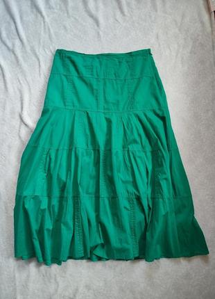 Летняя юбка-миди