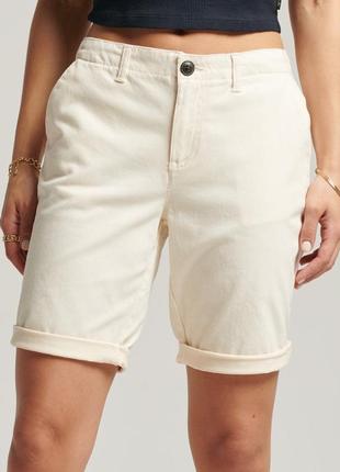 Шорты чино женские superdry m, l