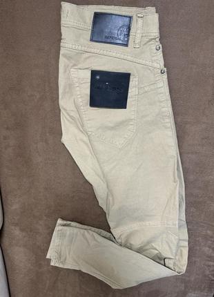 Imperial джинси нові стильні і практичні однотонні беж., італія оригінал