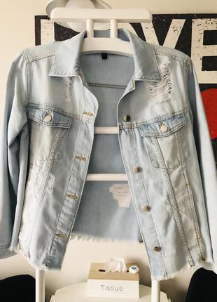 Куртка джинсова, h&m, р.s/m