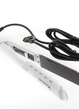 Утюжок kemei zgq-km 289s white