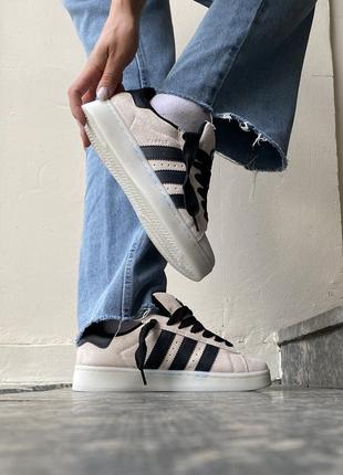 Кроссовки adidas campus 00s aluminium/core black