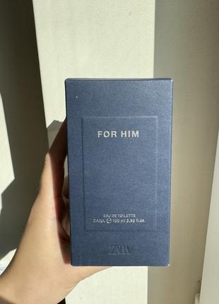 Мужской парфюм for him edt 100ml от zara