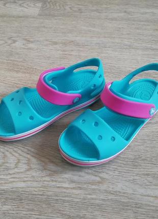 Босоножки сандалии кроксы comfort crocs j1 31/32 размер2 фото