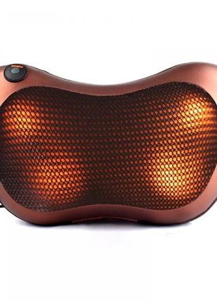 Подушка роликова масажна автомобільна massage pillow qy-8028