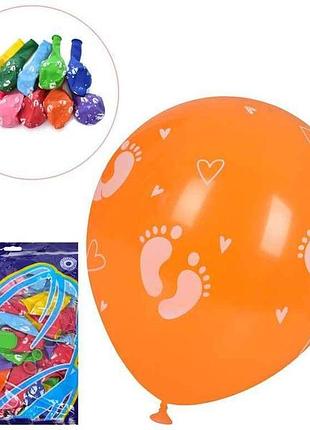 Кульки 12 (30 см) (50шт/уп) мікс кольорів mk 1039-18 тм китай