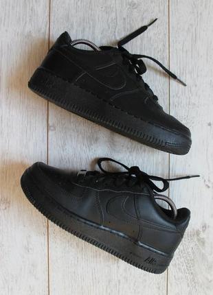 Женские кроссовки nike air force 1 low black оригинал 36-37 форсы найк1 фото