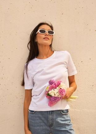 Базовая футболка хлопок4 фото