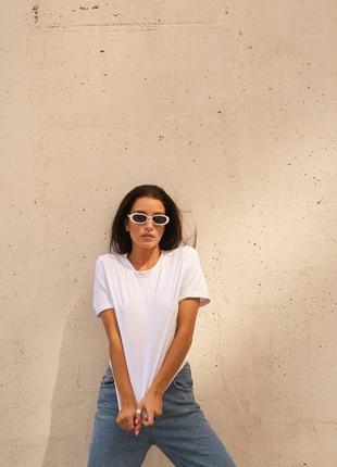 Базовая футболка хлопок6 фото