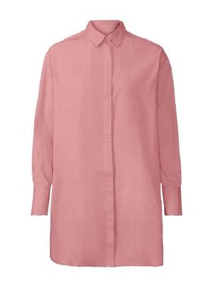 Блузка длинная женская хлопковая